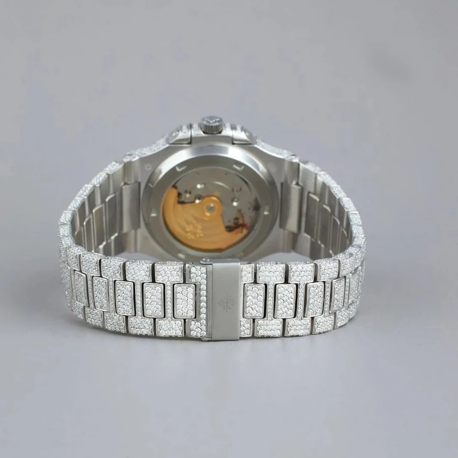 Full Iced out watch Only bezel iced By Aetherium Jewels - Image 4