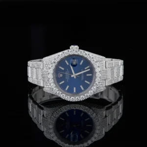 Deluxe Full Diamond Iced Out Watch By Aetherium Jewels