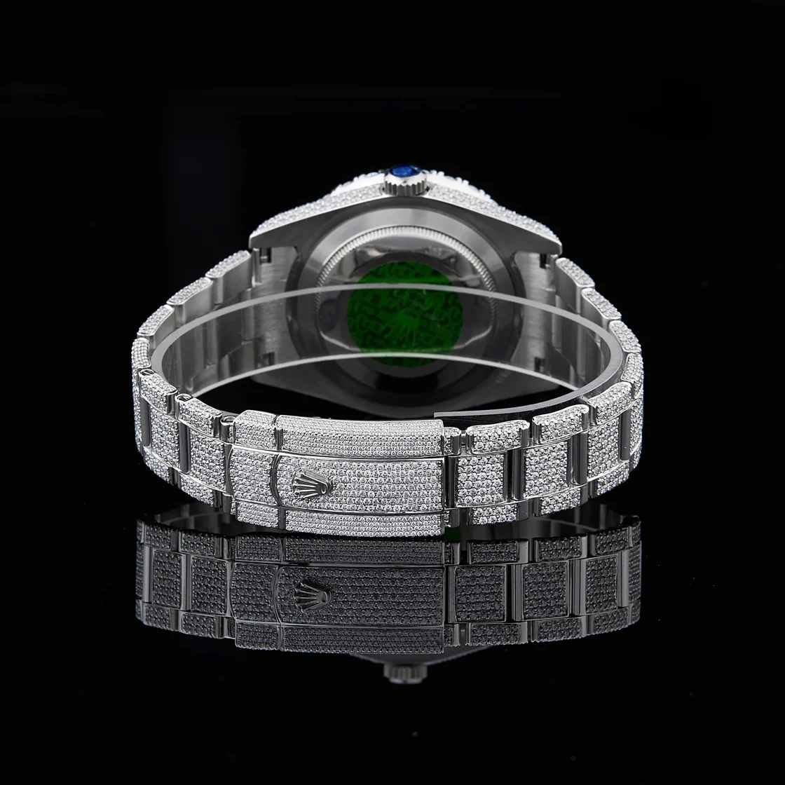 Deluxe Full Diamond Iced Out Watch By Aetherium Jewels - Image 4