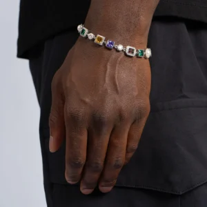 Multi Gemstone Bracelet By Aetherium Jewels