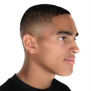 Princess Cut Earrings By Aetherium Jewels