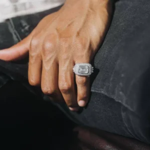 Emerald Cluster Ring By Aetherium Jewels