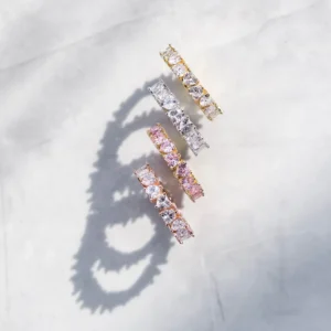 Heart Eternity Ring By Aetherium Jewels