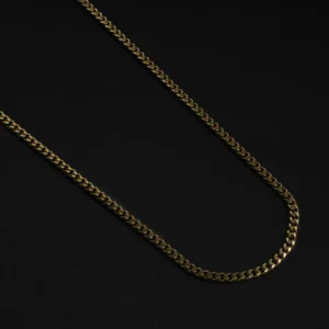 Premium Gold Cuban Link Chain By Aetherium Jewels