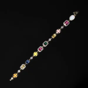 Royal Spectrum Bracelet By Aetherium Jewels