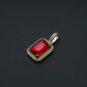 Crimson Royale Pendant By Aetherium Jewels