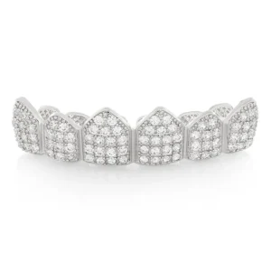 Silver Grillz For Teeth By Aetherium Jewels