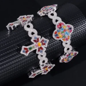 Multi Colour Star Bracelet By Aetherium Jewels