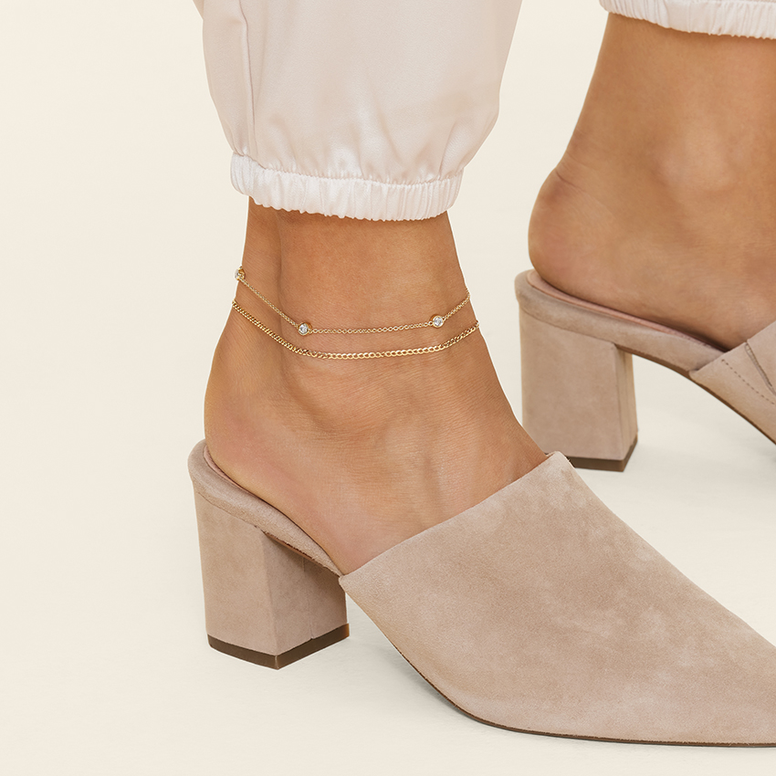 Celeste Spark Anklet By Aetherium Jewels - Image 3