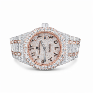 Real Diamonds Moissanite Diamond Watch By Aetherium Jewels