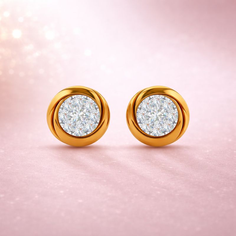 Classic Halo Studs By Aetherium Jewels
