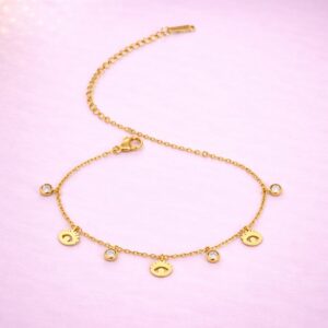 Guardian Eye Charm Anklet By Aetherium Jewels