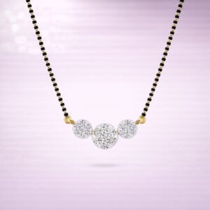 Trinity Diamond Mangalsutra By Aetherium Jewels