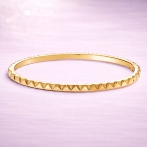 Sculpted Edge Bracelet By Aetherium Jewels