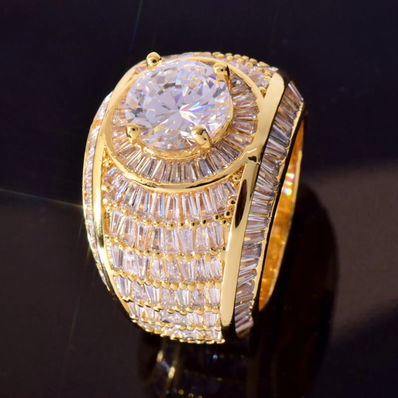 Hip Hop Men and Women Iced Out Ring By Aetherium Jewels - Image 5