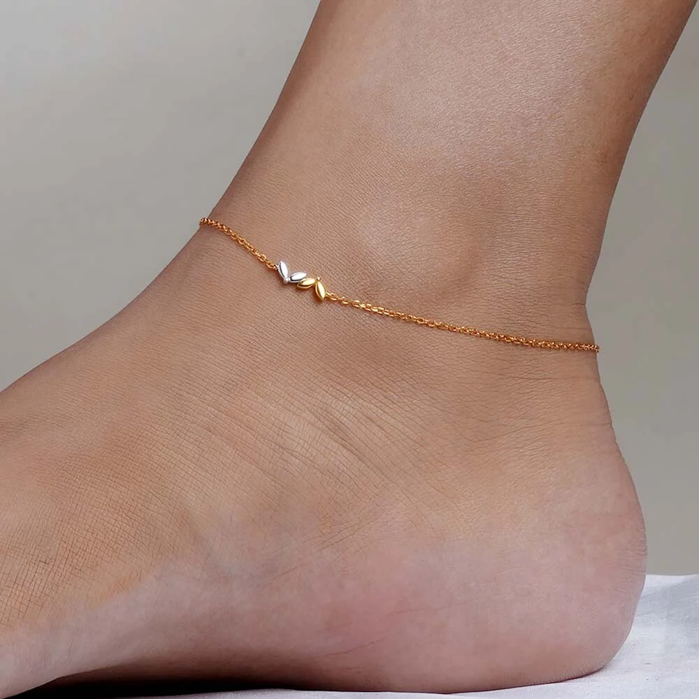 Teardrop Grace Anklet by Aetherium Jewels - Image 5
